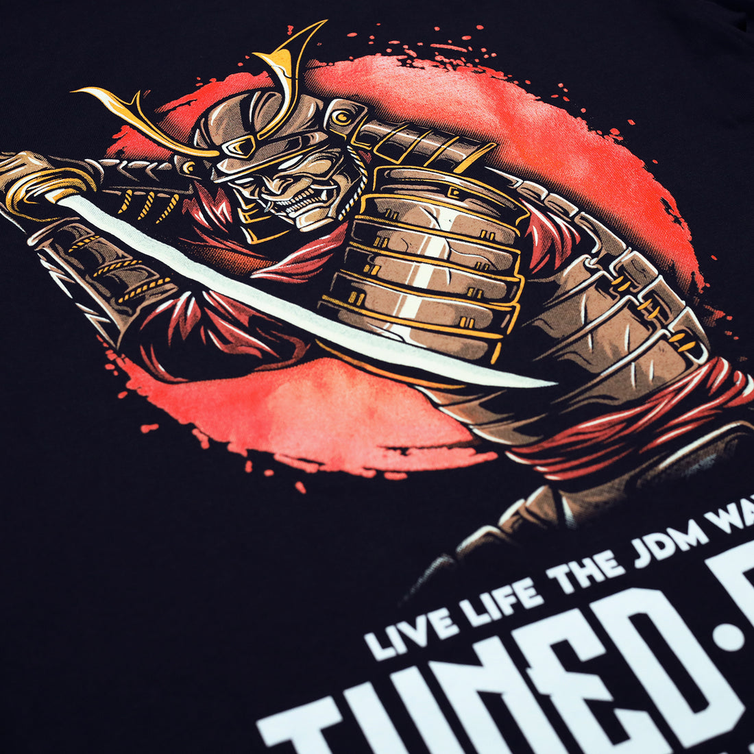 Tuned-Out Samurai T-Shirt black