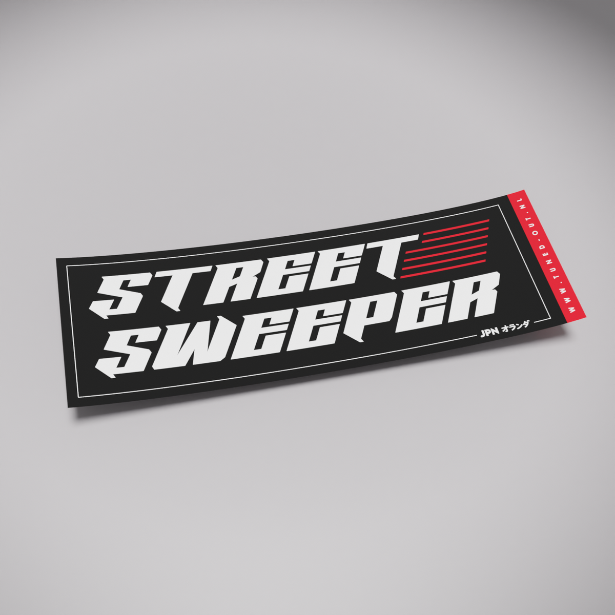 Street Sweeper Slapsticker