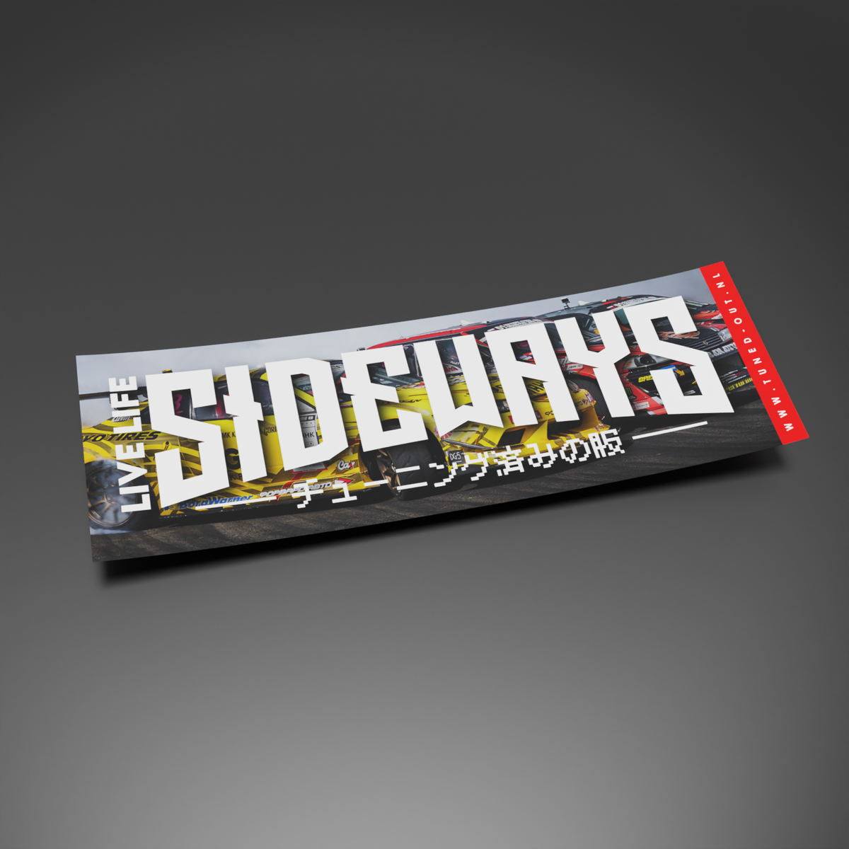 Live Life Sideways Slapsticker