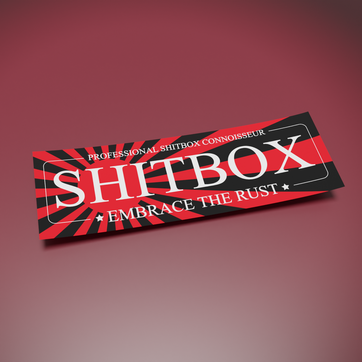 Professional Shitbox Slapsticker