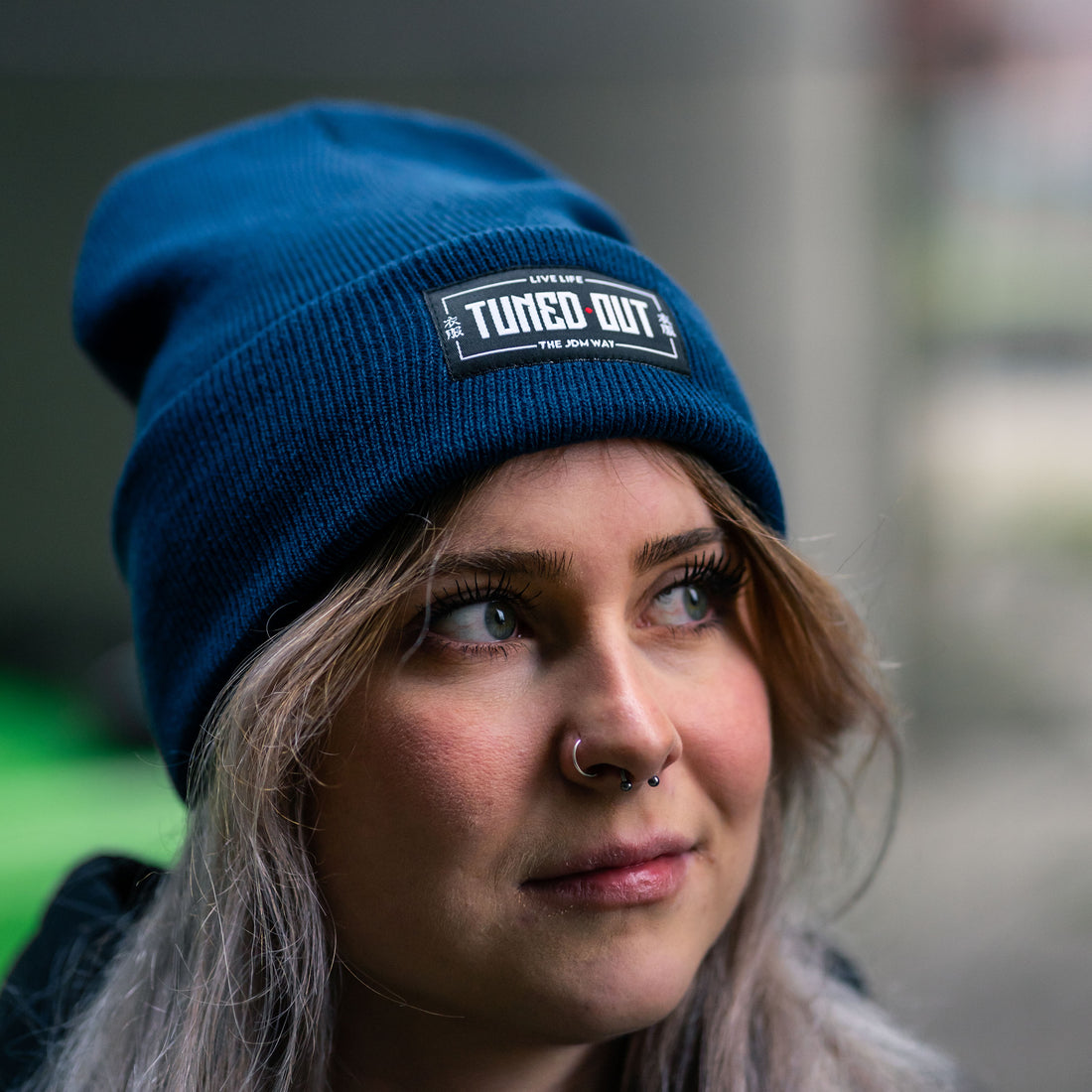 Tuned-Out beanie