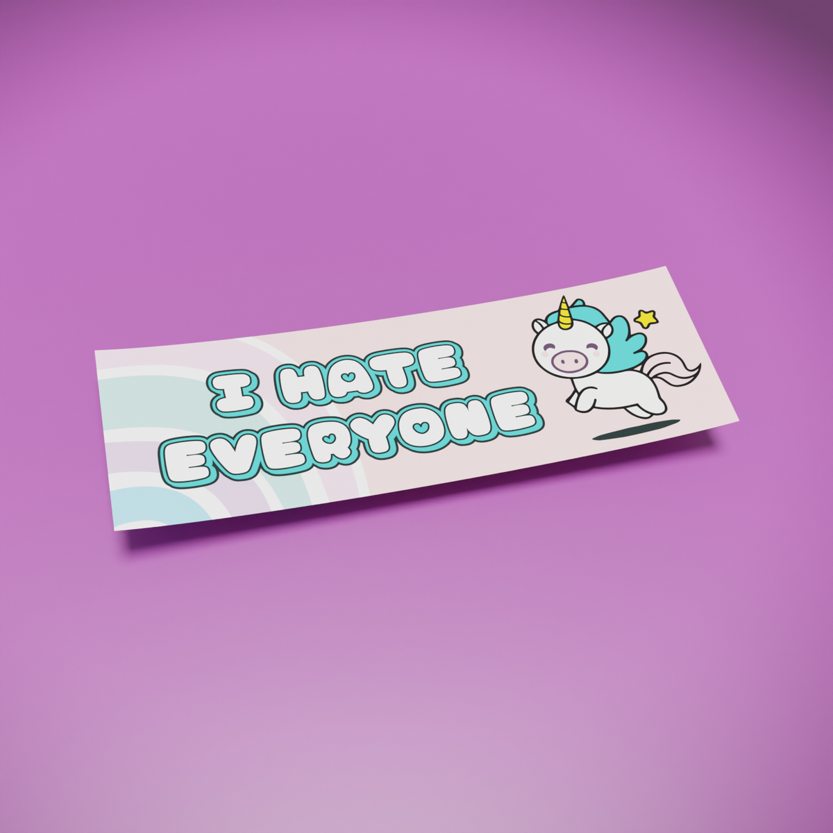I Hate Everyone Slapsticker
