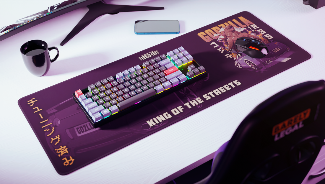 King of the Streets R35 Desk Mat
